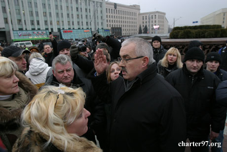 министр внутренних дел Беларуси Владимир Наумов, фото на newsby.org